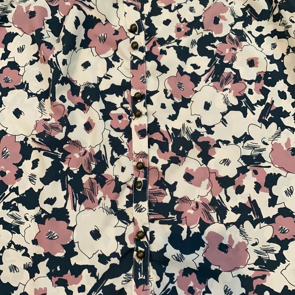 Gap Floral Top Womens Sz S - Picture 5 of 6